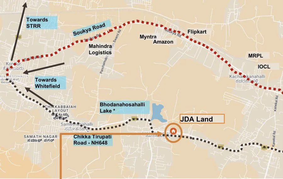 Embassy Group Plans Large Residential Project Off Whitefield on SH-648 in Bengaluru