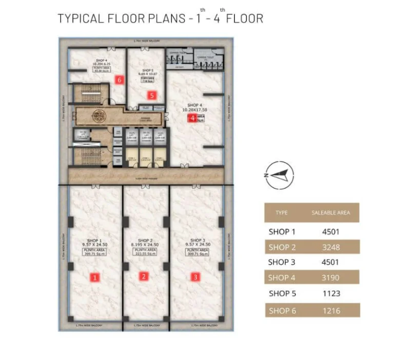 Land Trades Pristine Floor Plans