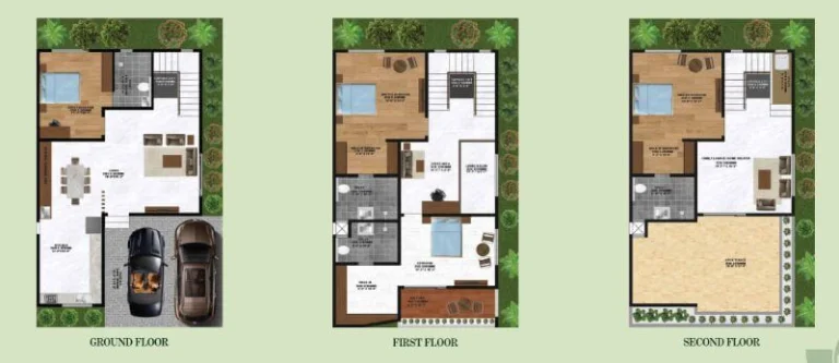 Markon Madhura Gardens Type 2 Floor Plan