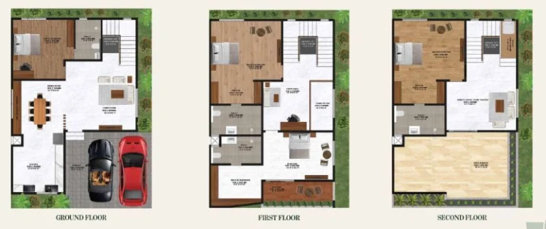 Markon Madhura Gardens Type 3 Floor Plan