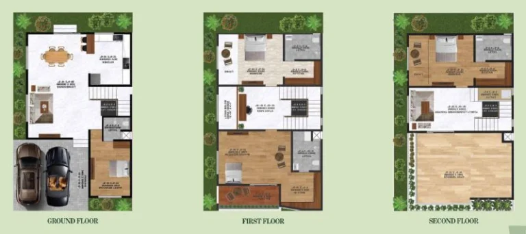 Markon Madhura Gardens Type 4 Floor Plan