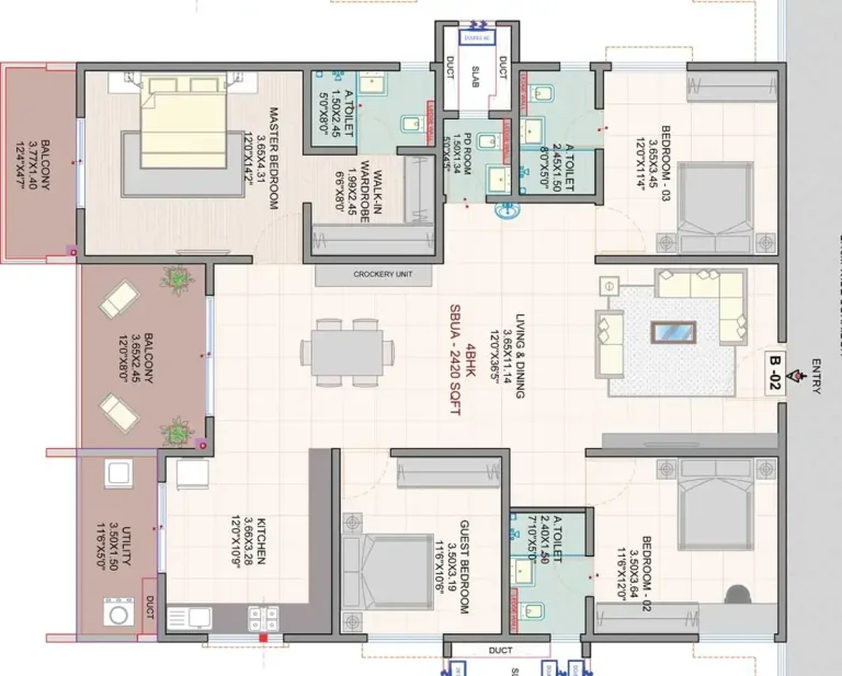 Myhna Vistara Floor Plans